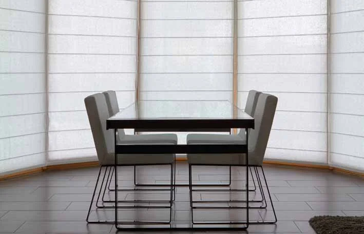 Roman Blinds in meeting room