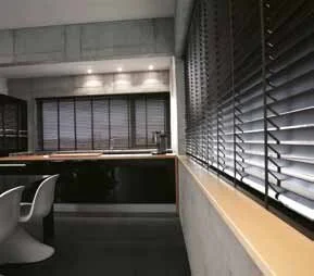 Dark Wooden BLinds