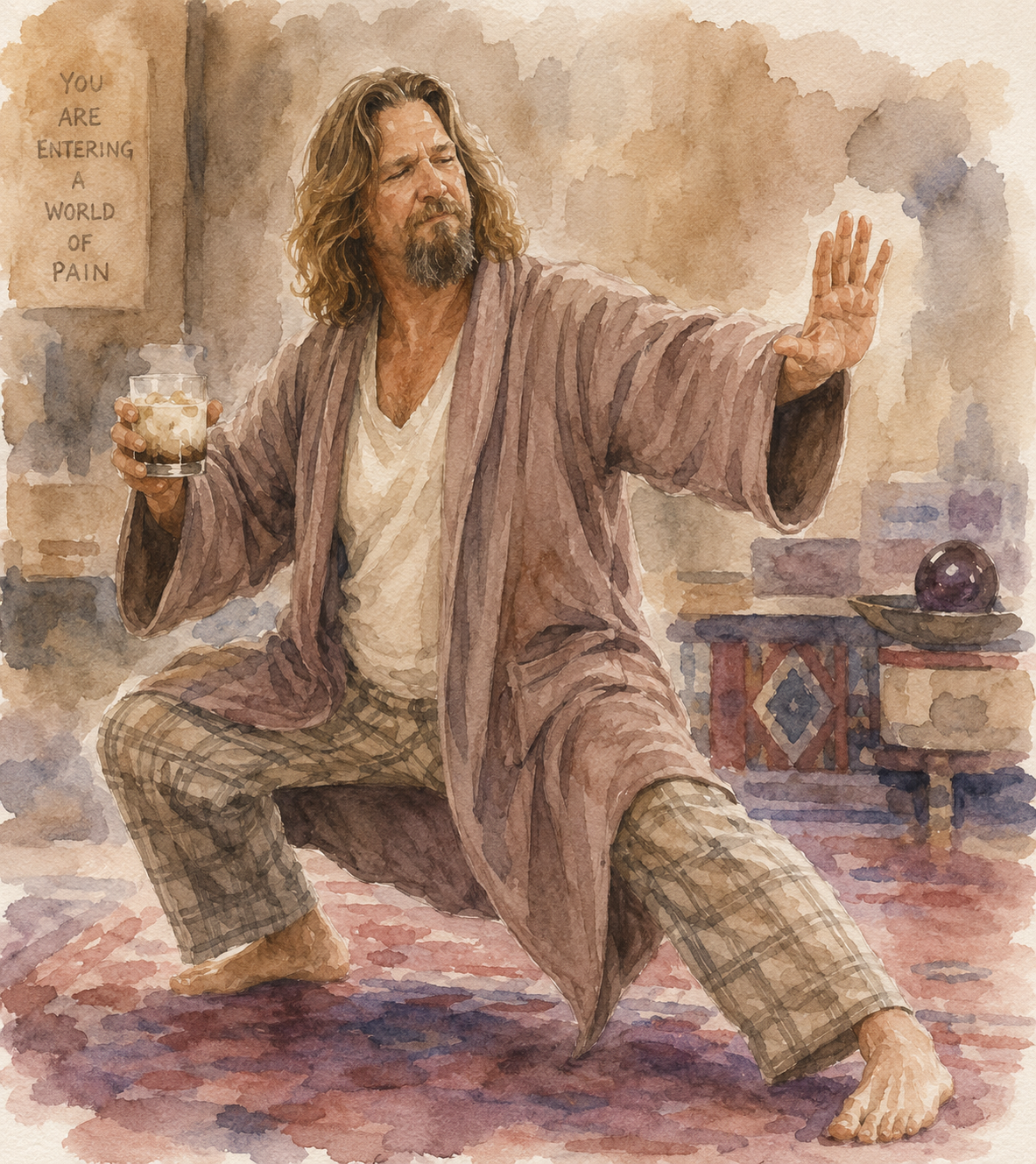 The Dude Abides Because Kali Dances