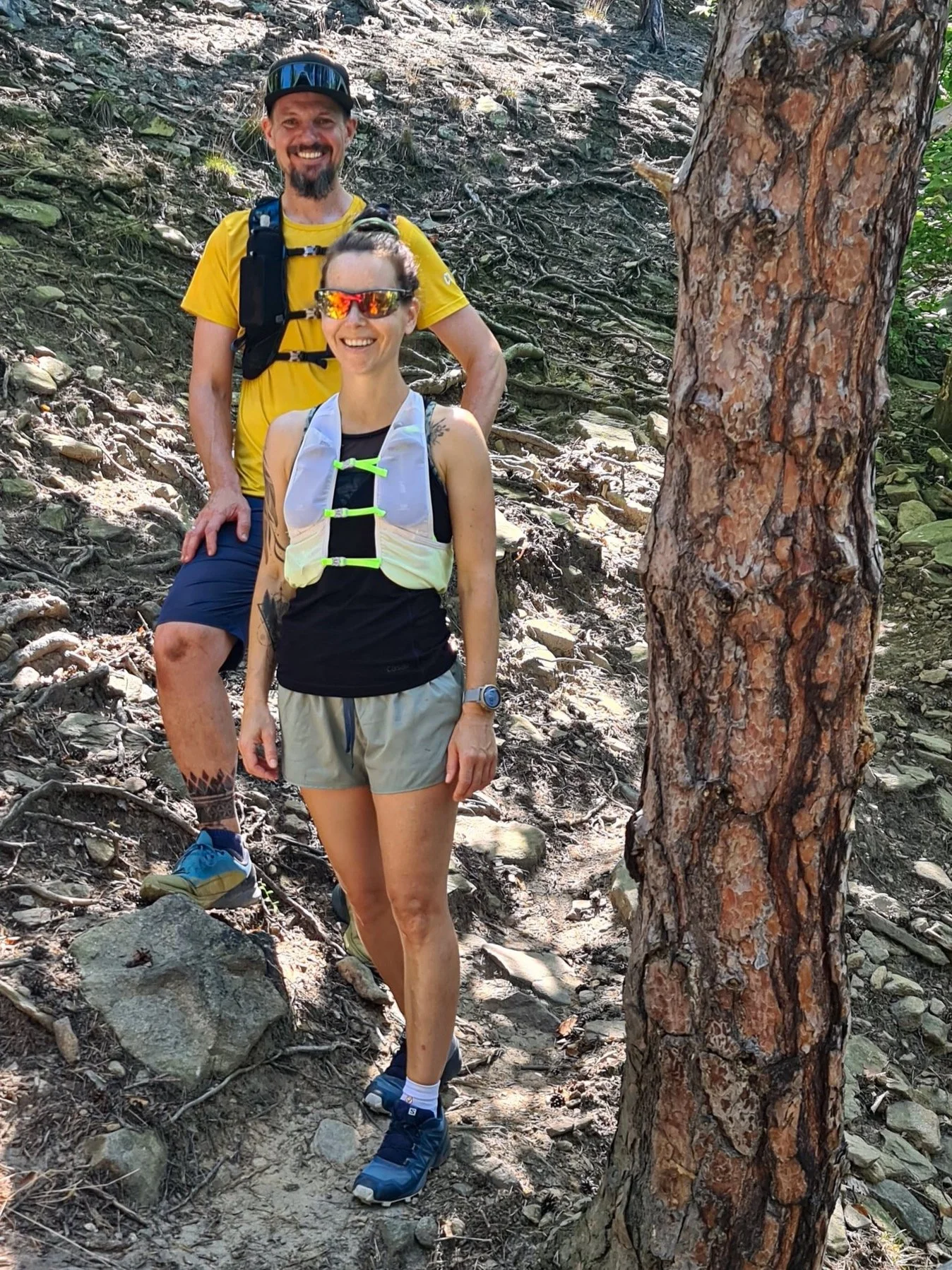 Trailrunner Birgit und Stefan