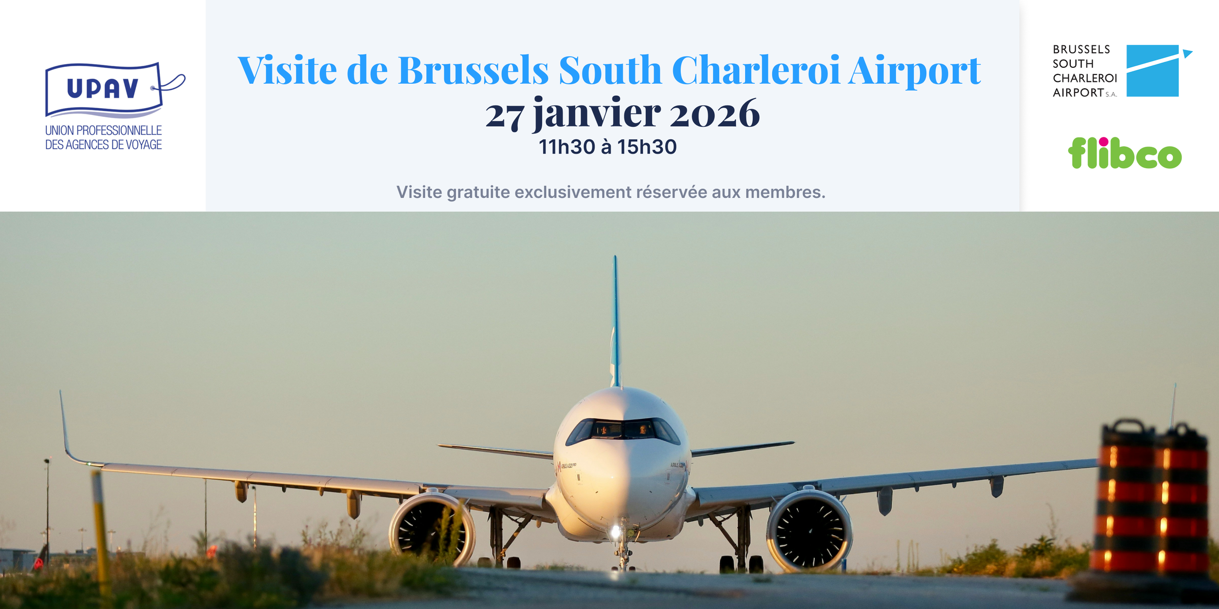 Visite exclusive du Brussels South Charleroi Airport 