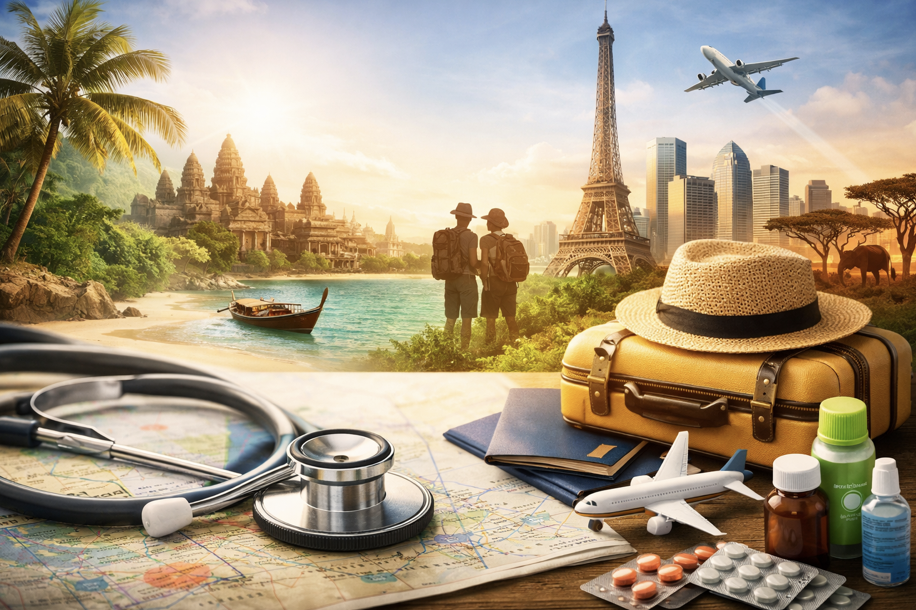 Partir en voyage en bonne santé ? Informations pour le secteur du voyage