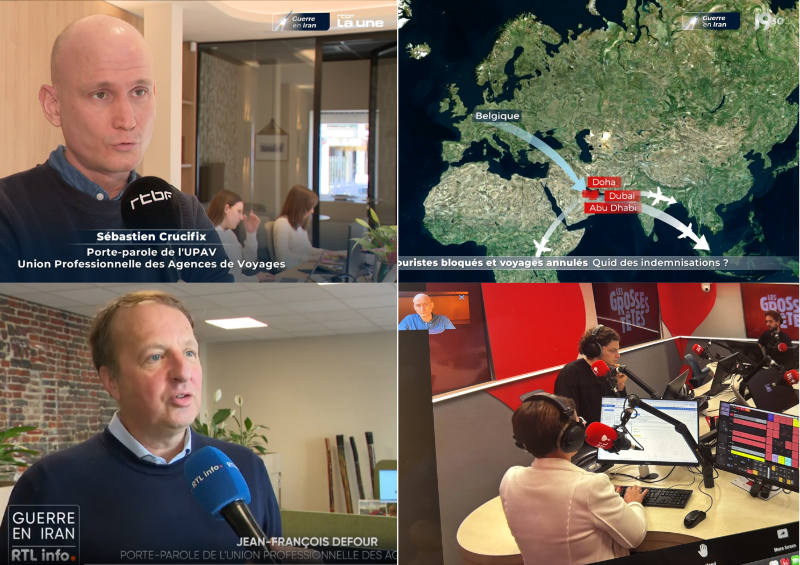 Crise au Moyen-Orient : l'UPAV dans la presse