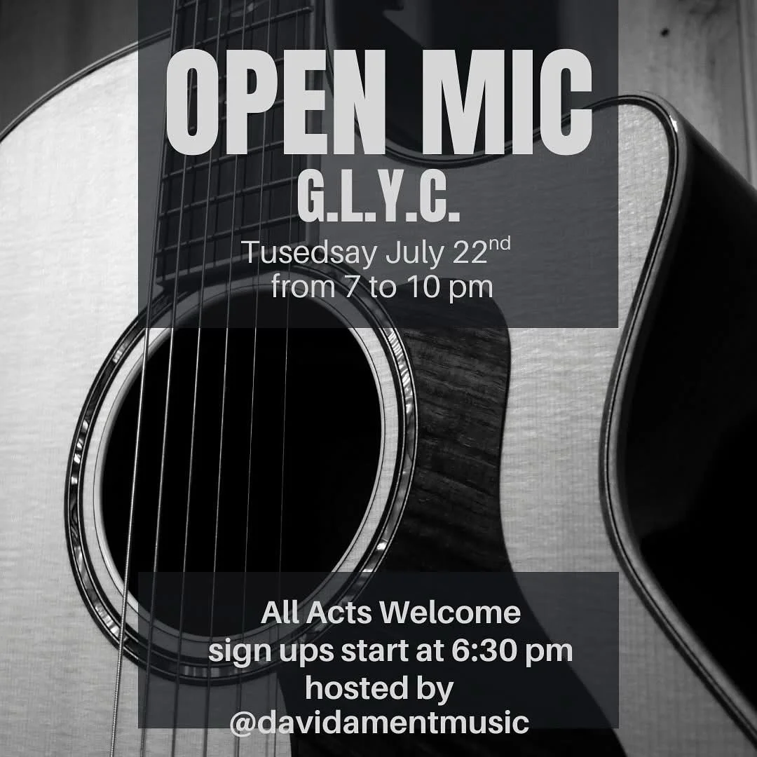 TONIGHT

Open Mic Night w/ @davidamentmusic 

📝 6:30pm
🎙️ 7-10pm

All acts welcome!