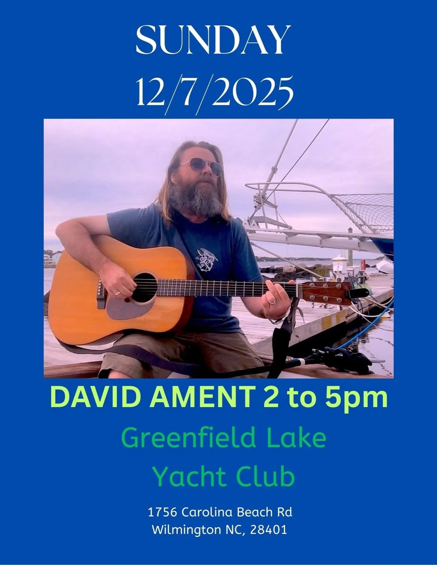 TODAY

We host our beloved Open Mic host @davidamentmusic for some Sunday afternoon live music!

2pm-5pm. No Cover.

🐊🛶🐊