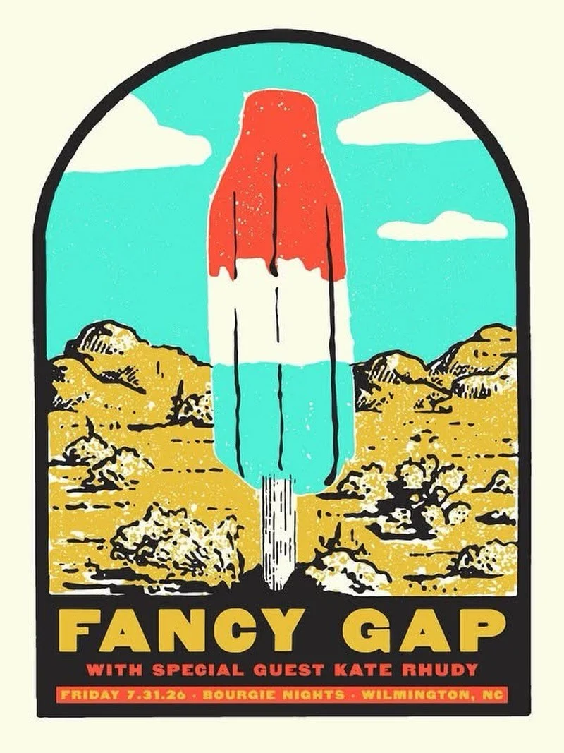 TOMORROW NIGHT

Join us for an evening w/ @fancygapofficial &amp; @hudeskrate 

7pm Doors. 8pm Show. 2 Packs have sold out, but there&rsquo;s still some single tickets available!

🎟️ https://kindtix.com/tix/event/fancy-gap-2026-07-31-33