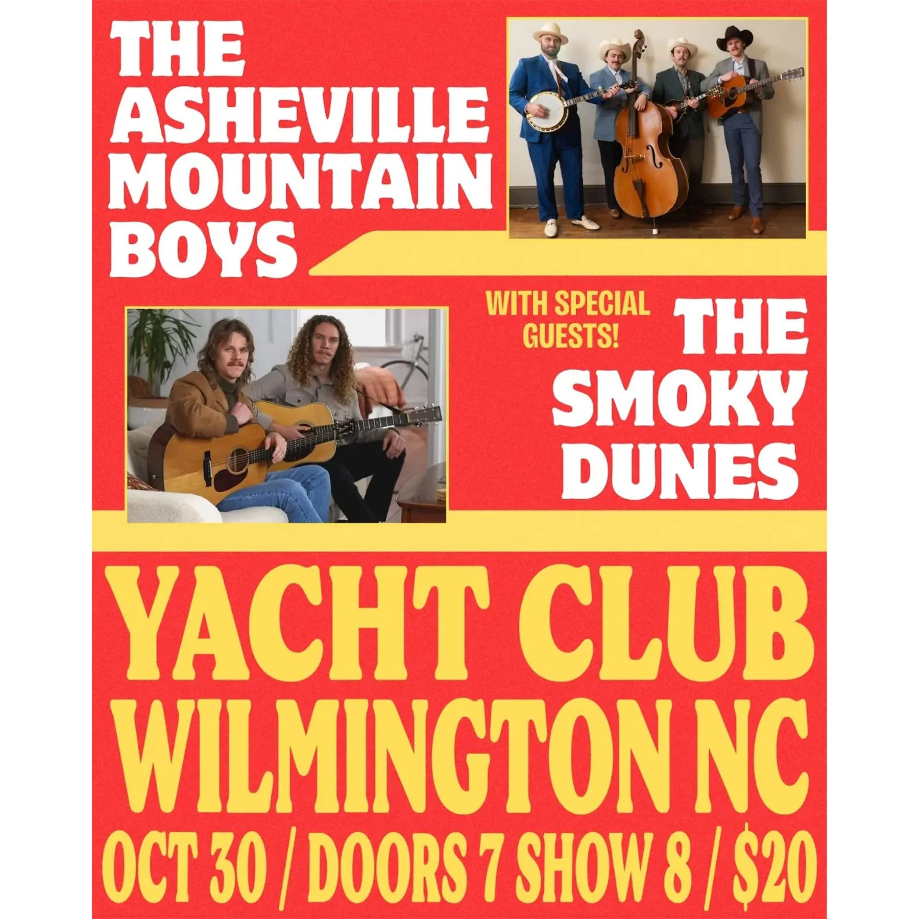 The Asheville Mountain Boys w/ The Smoky Dunes