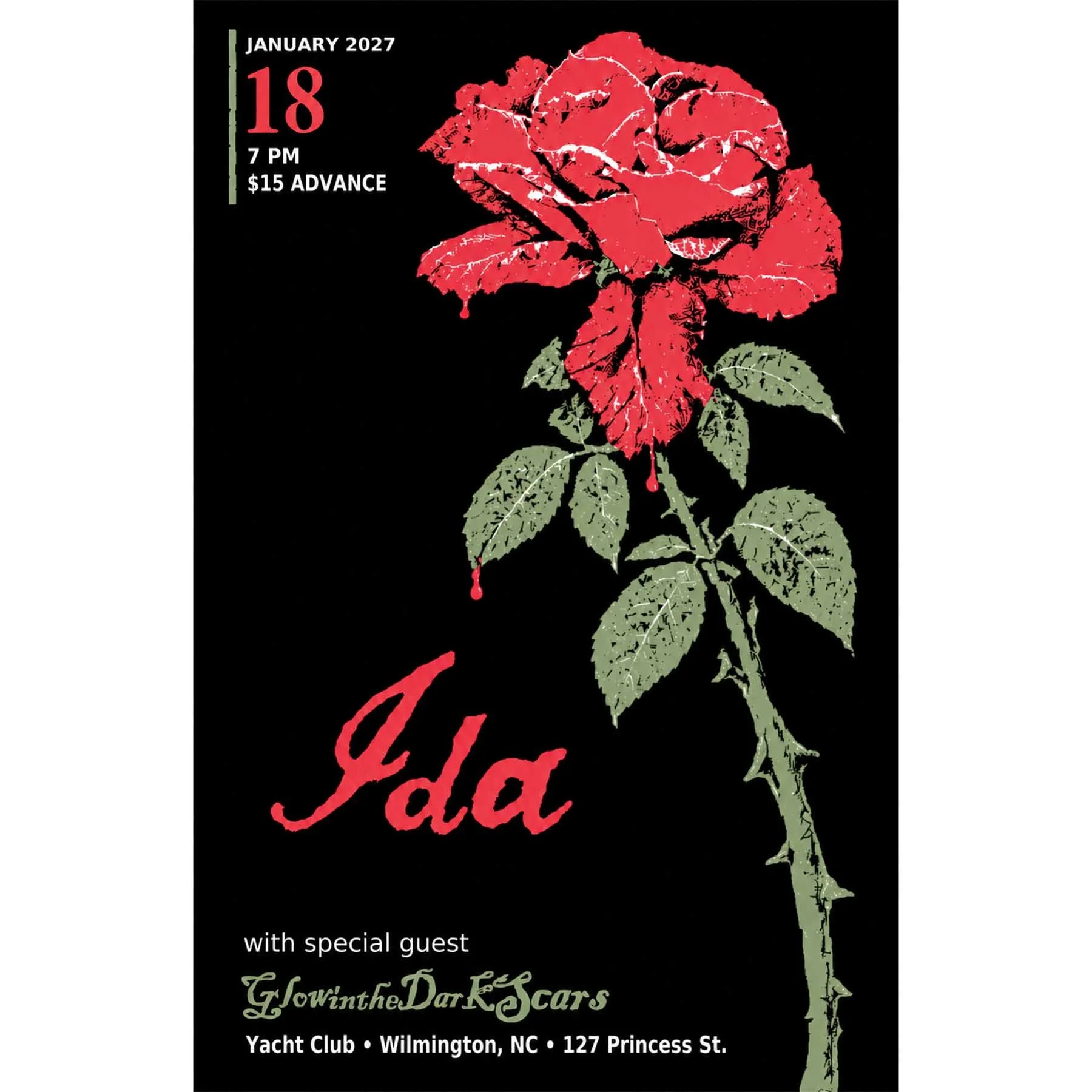Ida w/ Glow In The Dark Scars