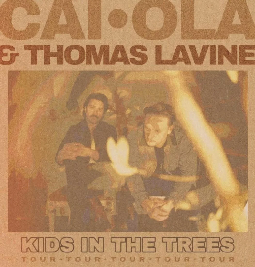 JUST ANNOUNCED 

Saturday February 20th w/ @mocaiola &amp; @thomaslavinemusic 

TICKETS ON SALE NOW: https://kindtix.com/tix/event/caiola-2027-02-20-74