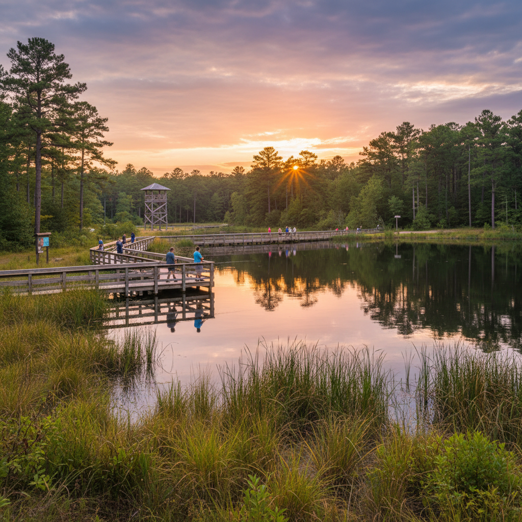 Wells Mills County Park in Waretown, NJ