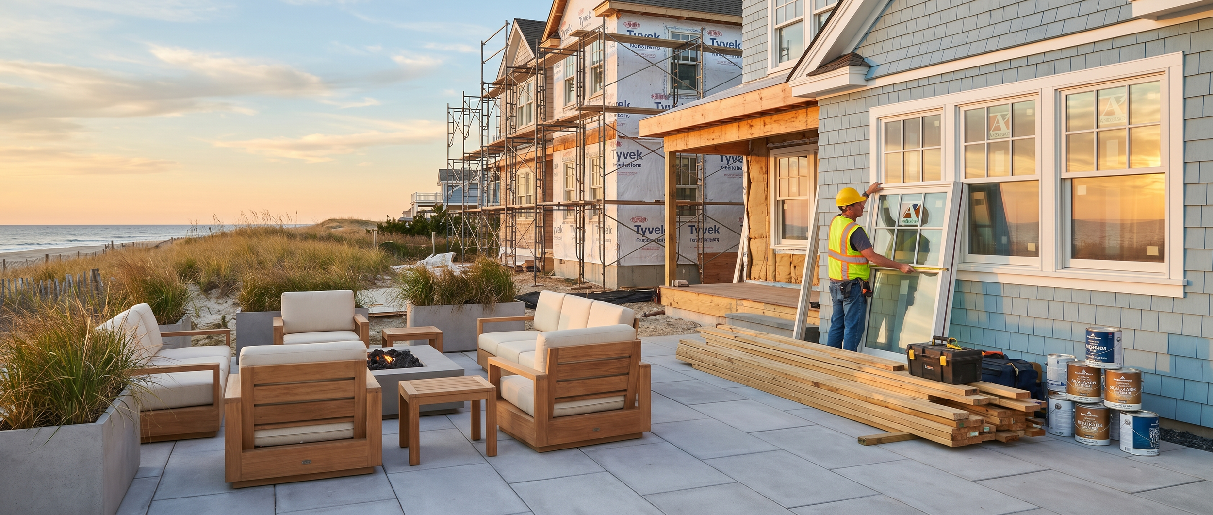 Home Remodeling at the Jersey Shore with Father and Son Building and Remodeling: A New Take on Coastal Living