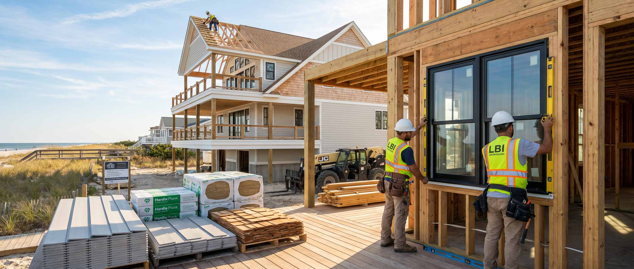 An Exploration of LBI Beachfront Home Builders: Building Dreams by the Shore