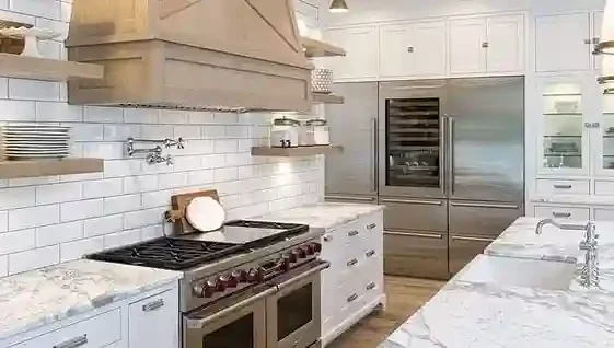 a modern designed new kitchen remodel