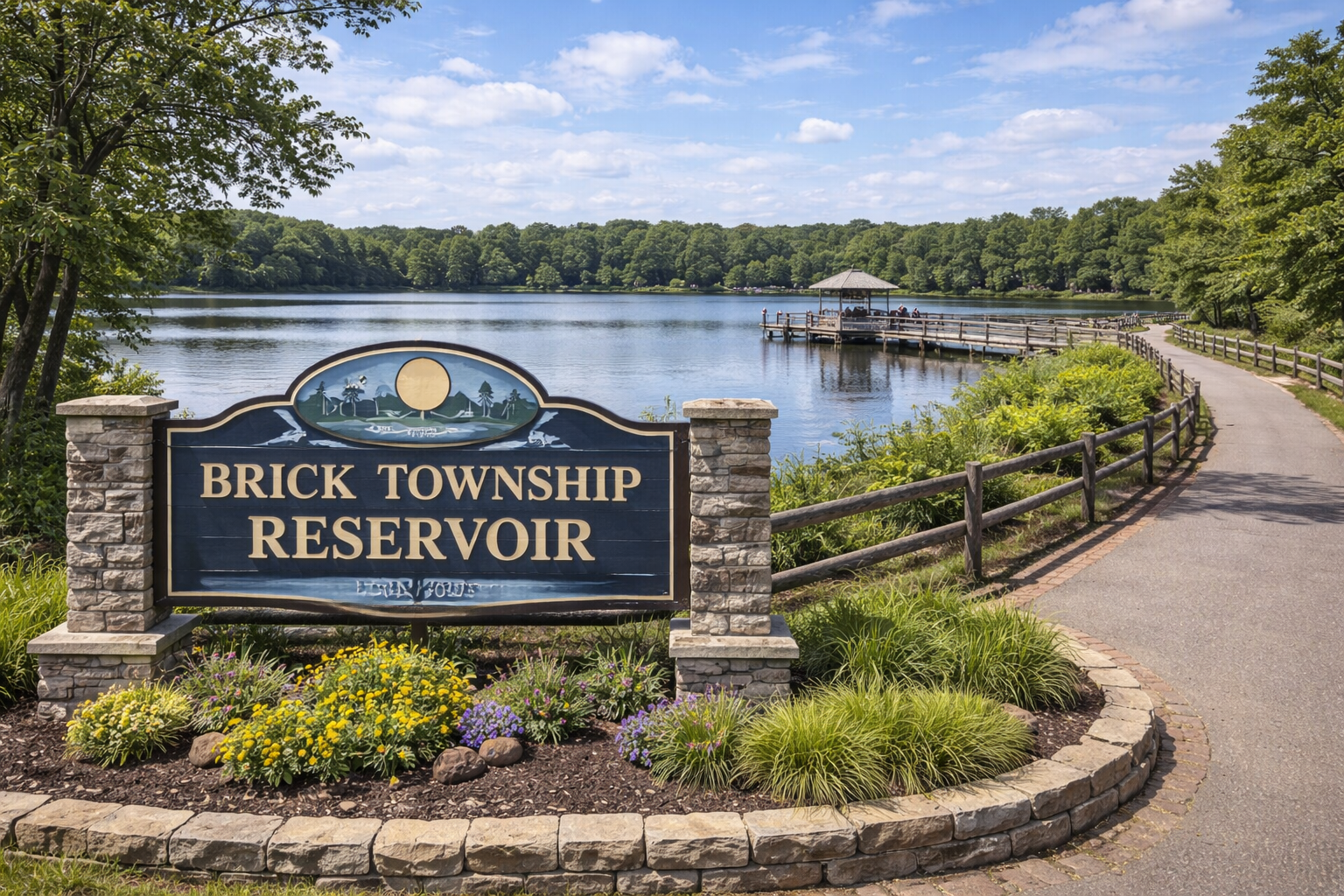 Reservoir in Brick Township, NJ