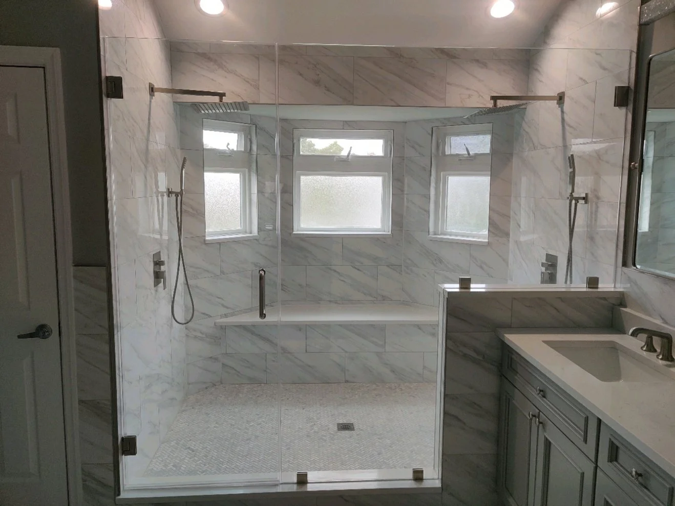 tub to shower transformation