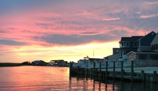 Sunset in Beach Haven West