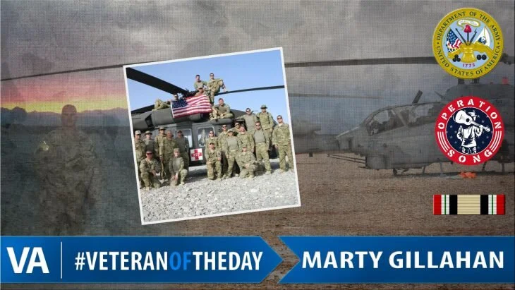 #Veteran of the Day: Marty Gillahan