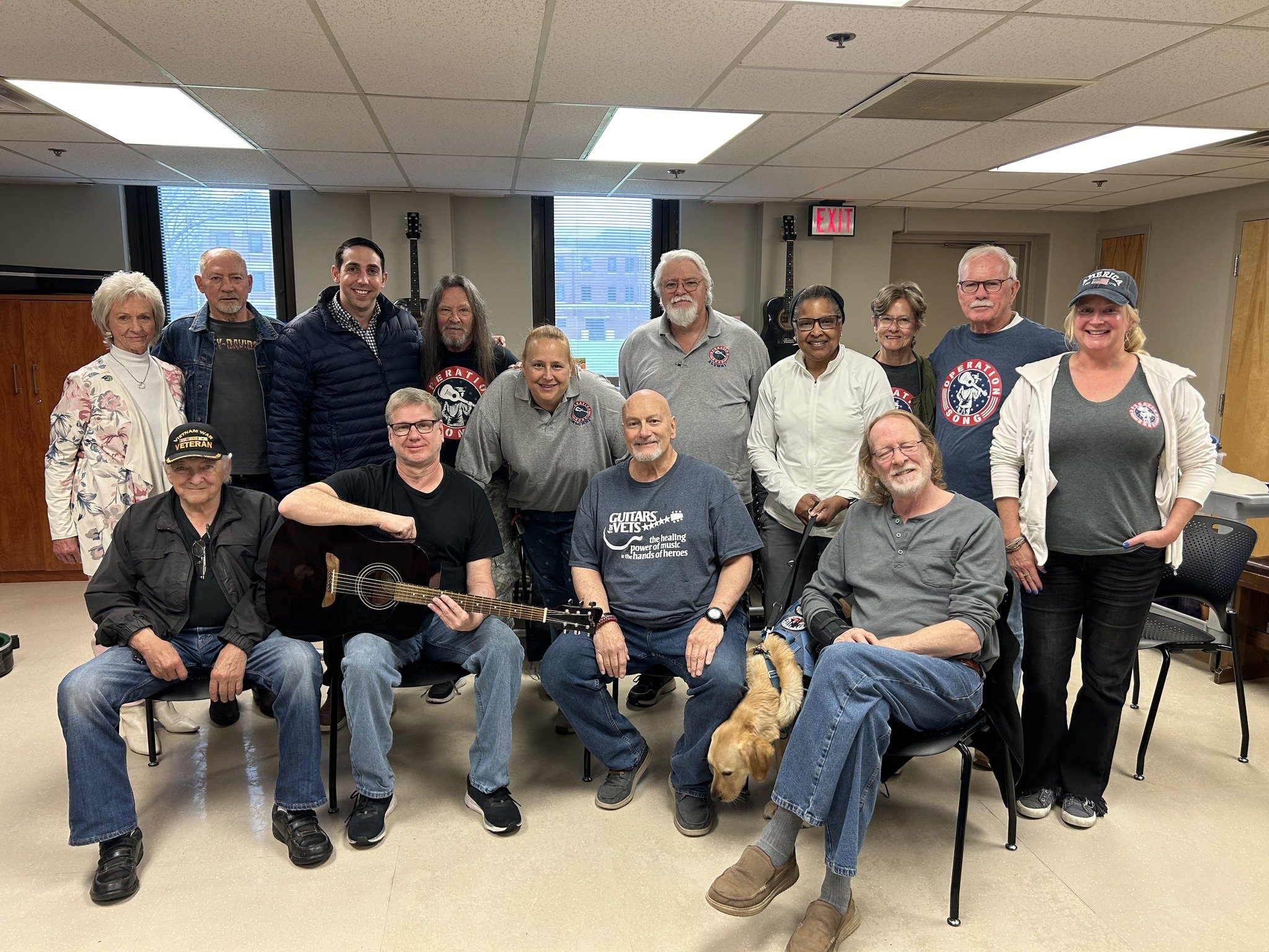 This past week we completed our Spring Songwriting Program at the Alvin C York VA. This was an 8 week program and we cannot thank the participants enough for sharing their stories as well as the VA Staff and songwriter, Doug Gill. A special thank you