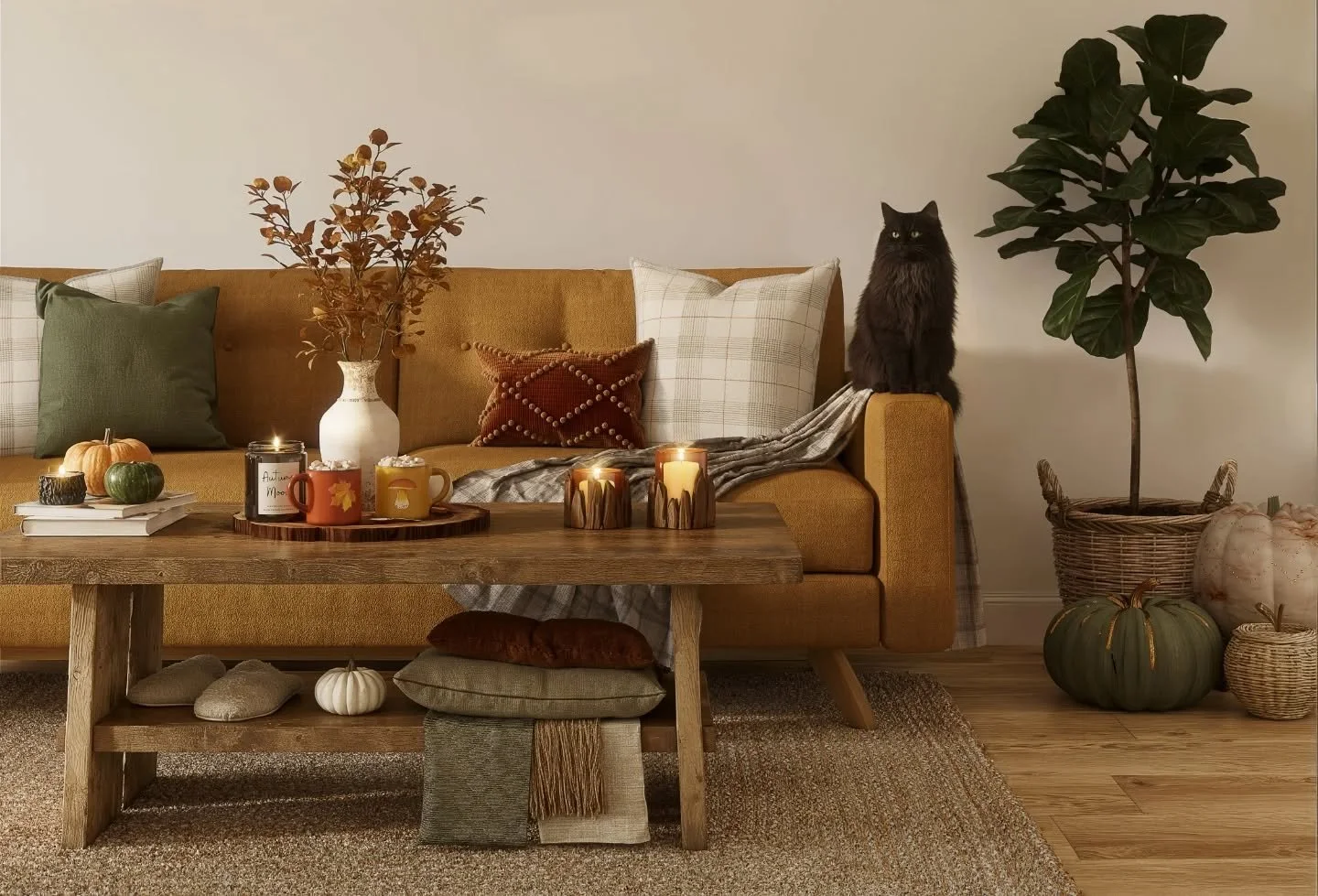 Channelling serious Autumn vibes as the nights close in and manifesting our Halloween aesthetic as spooky season approaches

Seasonal CGI | Interiors | Autumn | Halloween | Spooky Season

Computer generated imagery by @whitecrowcgi

#interiorcgi #sea