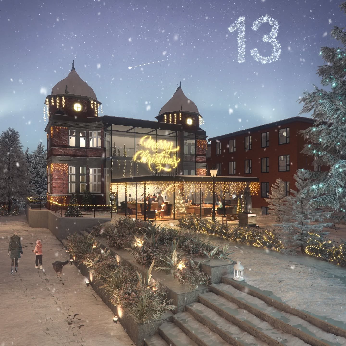 A magical transformation of the iconic pepper pot building at Nightingale Quarter in Derby ❄️

&nbsp;It was a real pleasure creating the imagery for this prestigious development and so we just had to include it in our Christmas Countdown!

White Crow