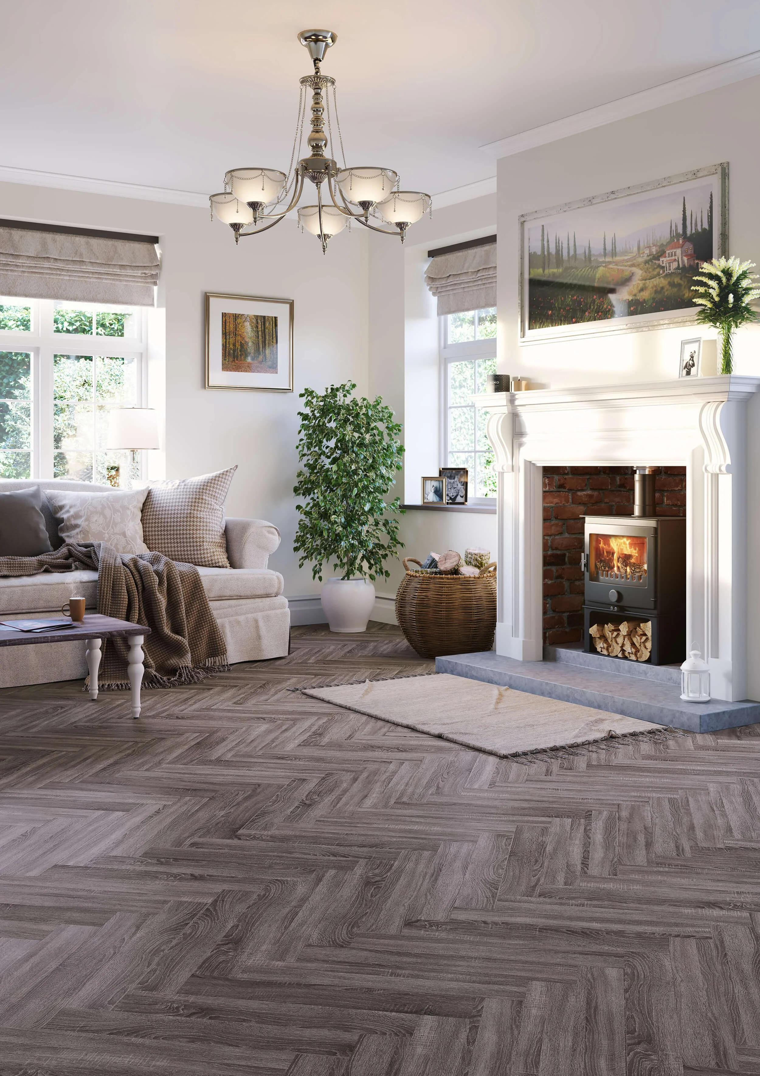 Malmo | Herringbone LVT