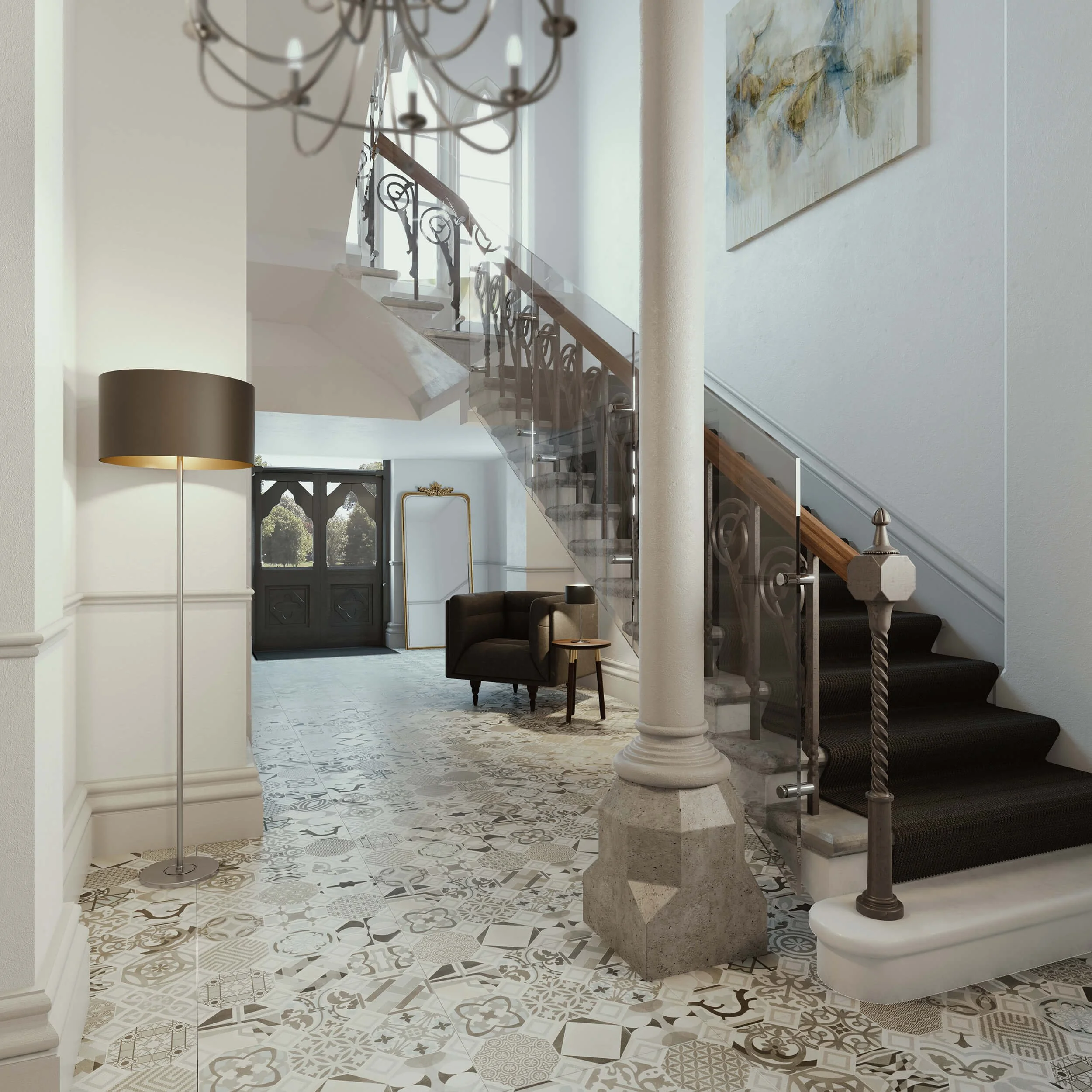 Flooring CGI Example