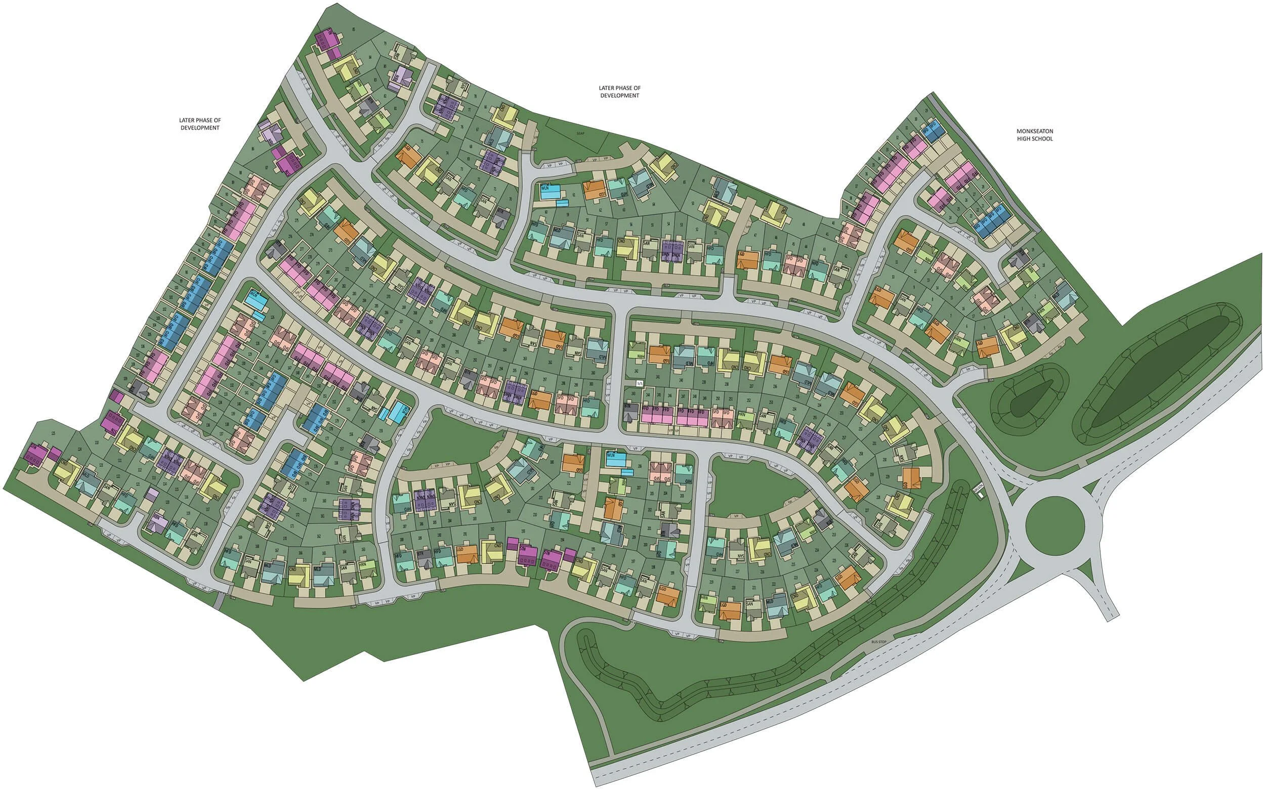 Story Homes | 2D Siteplan