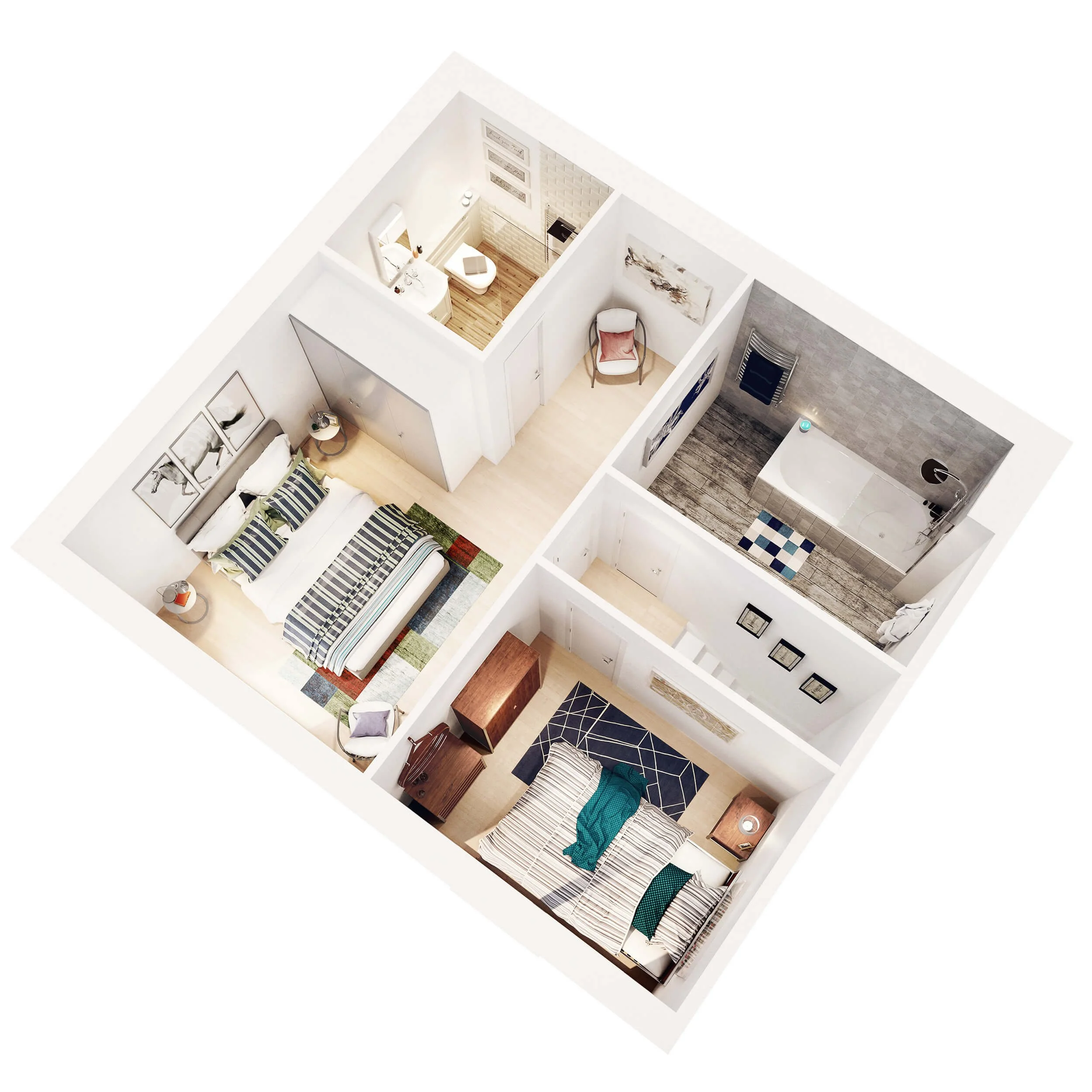 3D Floorplan Example