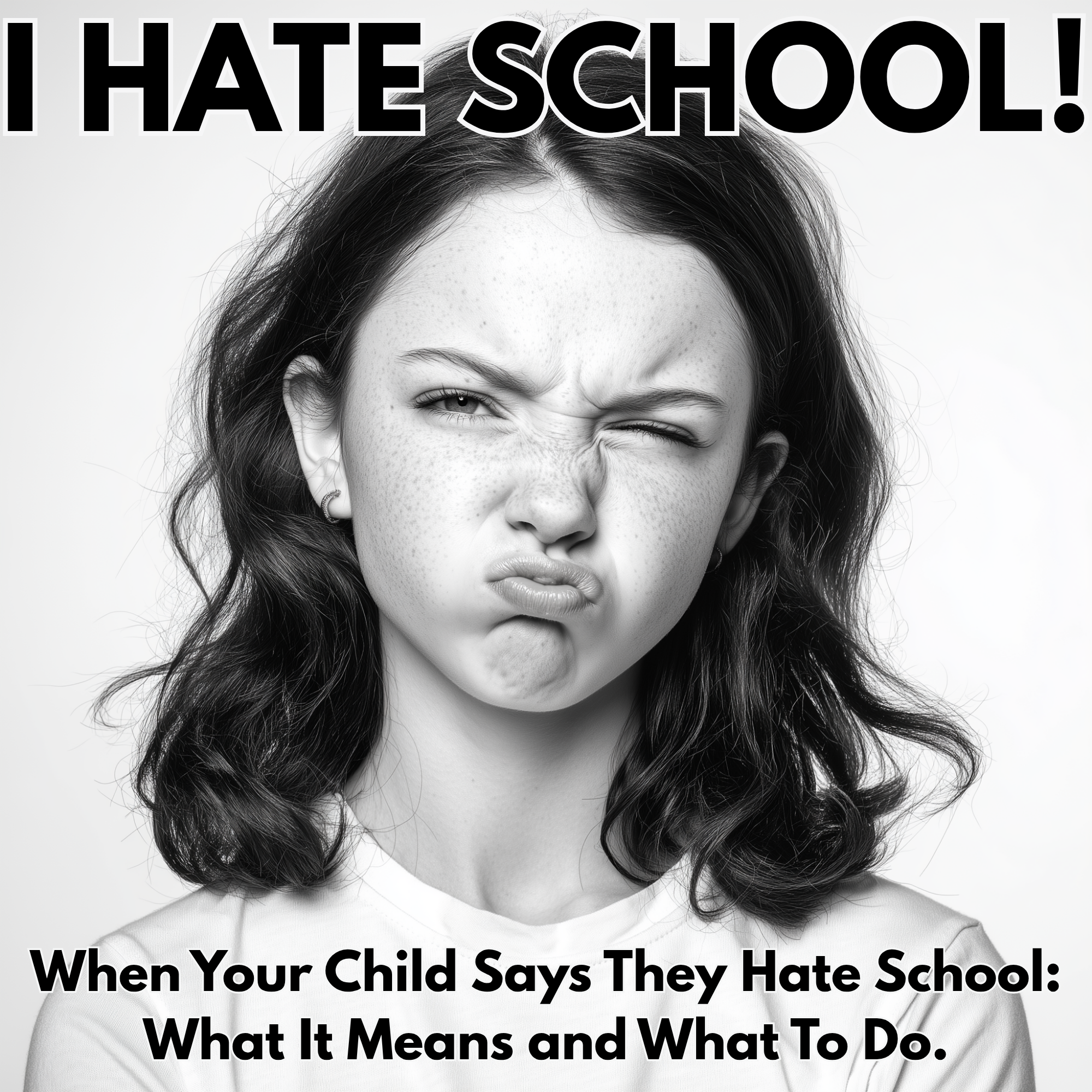 When Your Child Says They Hate School: What It Means and What To Do