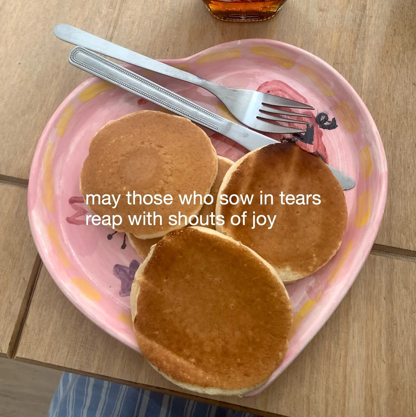 May those who sow in tears
reap with shouts of joy.
Those who go out weeping,
bearing the seed for sowing,
shall come home with shouts of joy,
carrying their sheaves.

Psalm 126: 5, 6