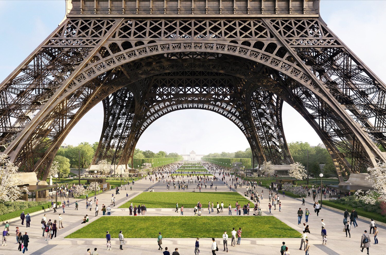 Site Tour Eiffel — Gustafson Porter + Bowman