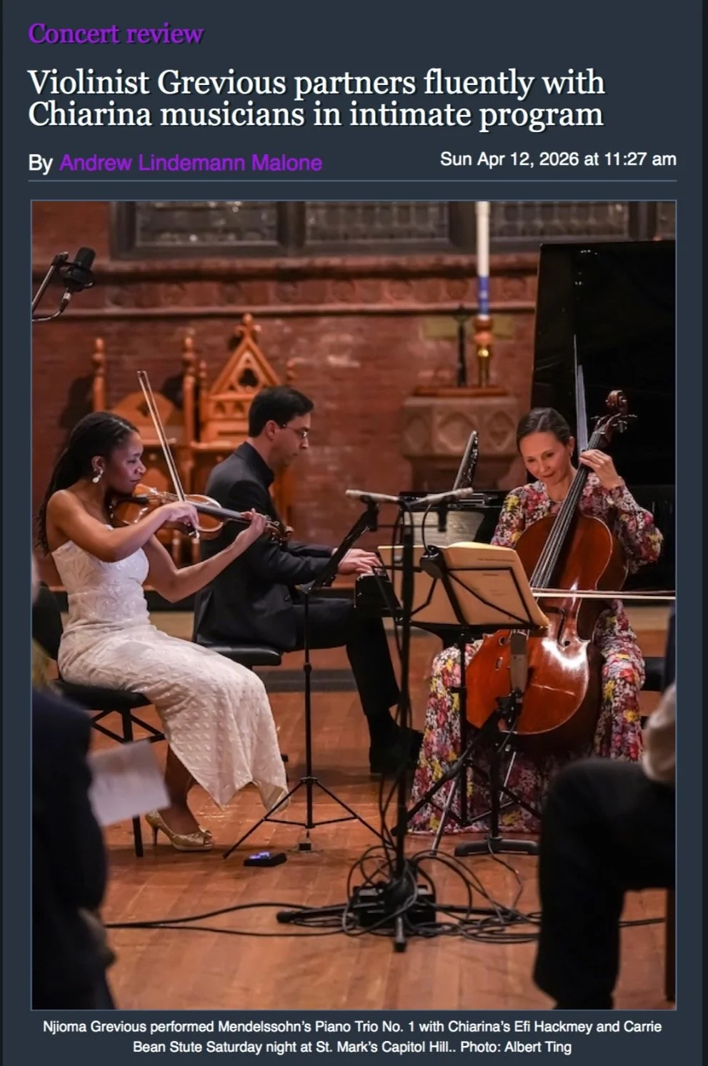 Washington Classical Review