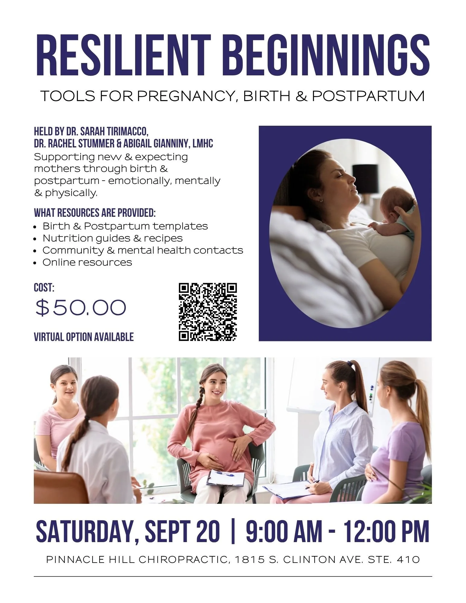 Resilient Beginnings: Tools for Pregnancy, Birth and Postpartum