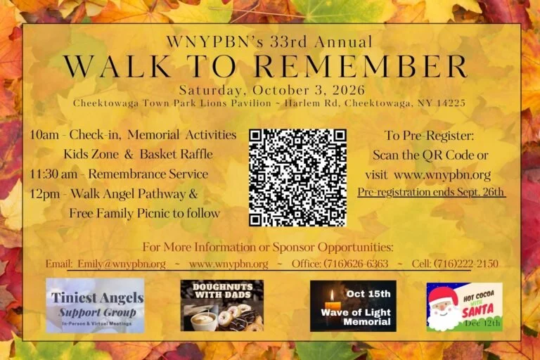 Walk to Remember hosted by WNY Perinatal Bereavement Network