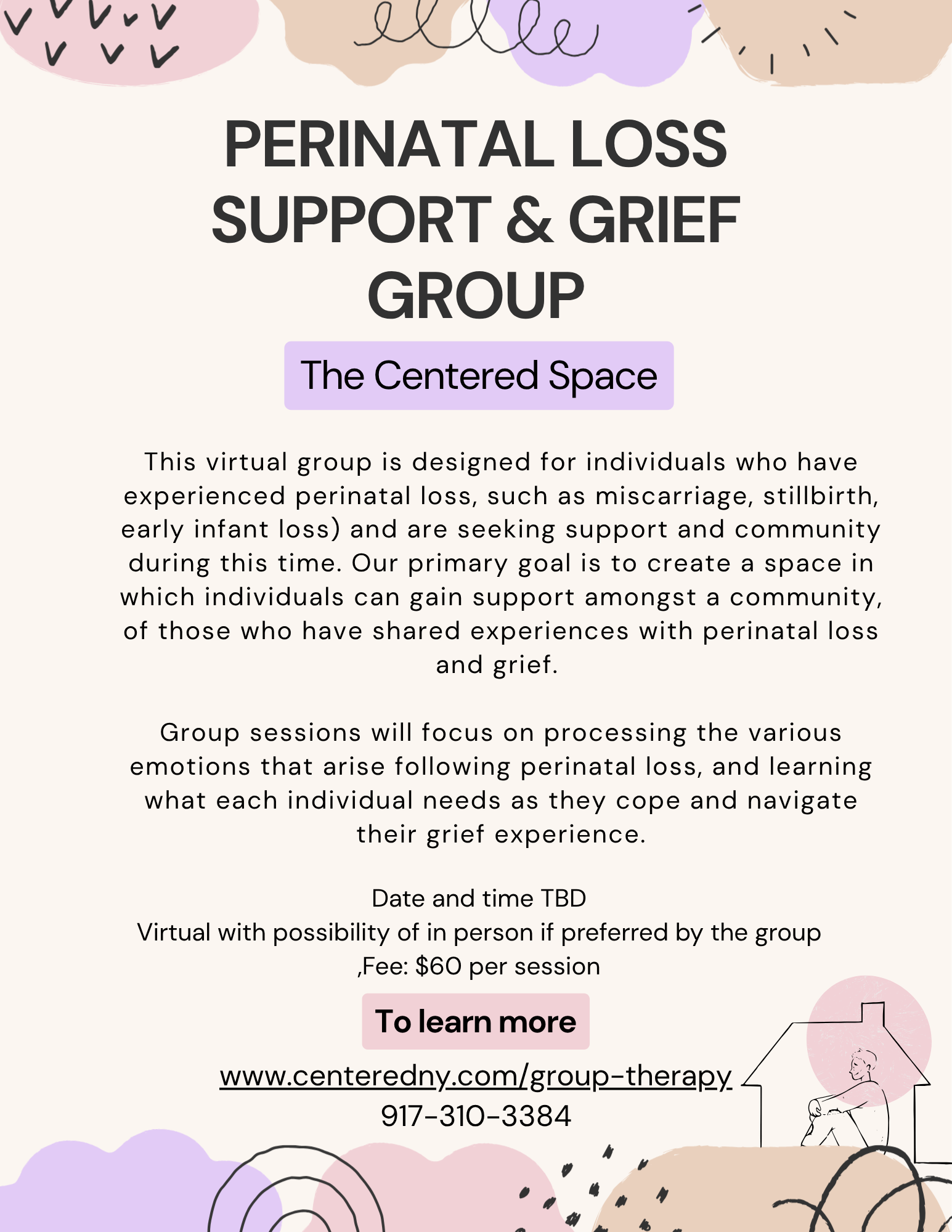 Periatal Loss Support & Grief Group