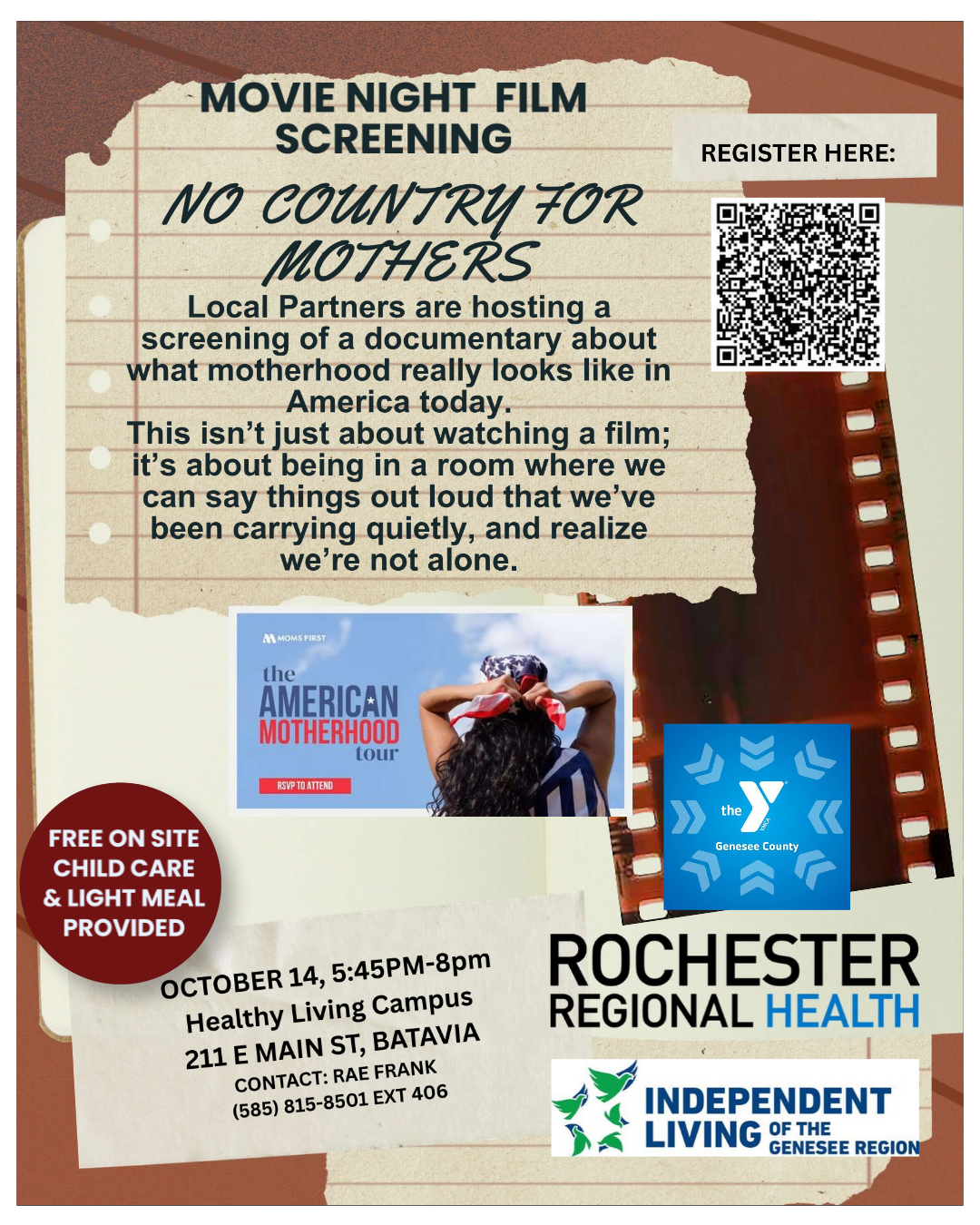 No Country for Mothers: Film Screening