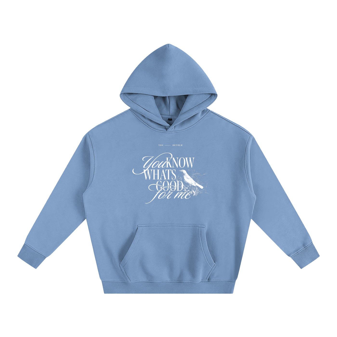 You know what's good for me - Oversized Hoodie