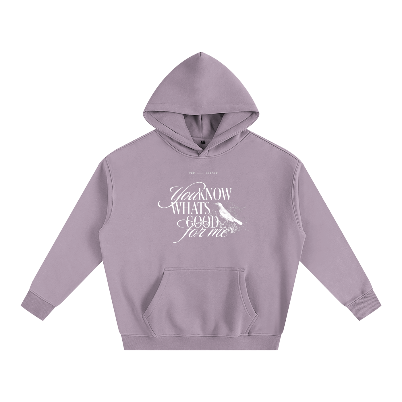 You know what's good for me - Oversized Hoodie