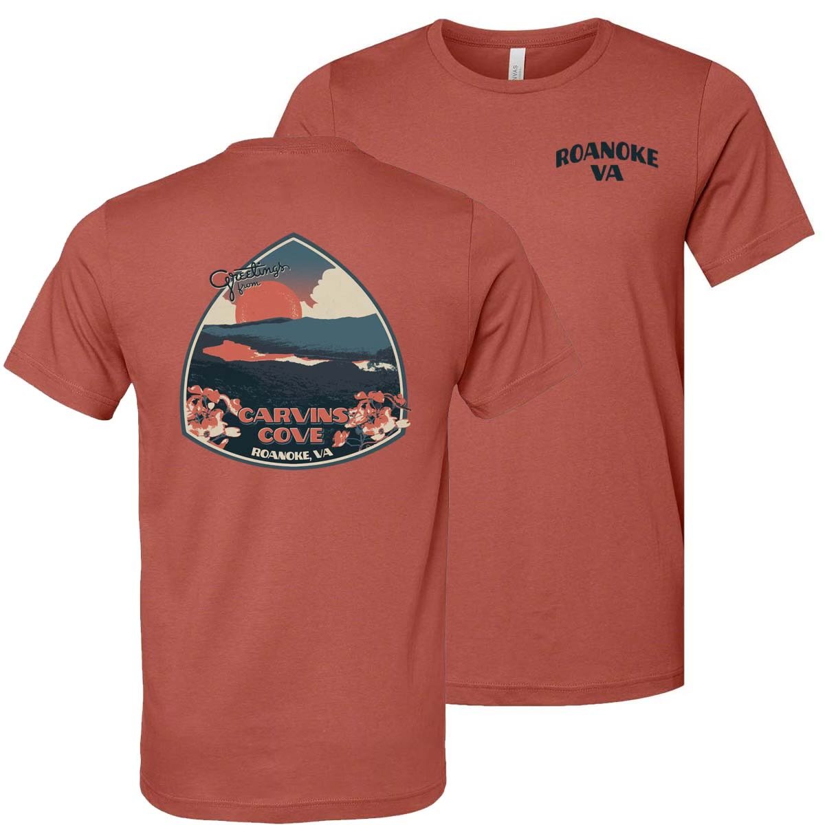 Carvins Cove T-shirt Roanoke Virginia