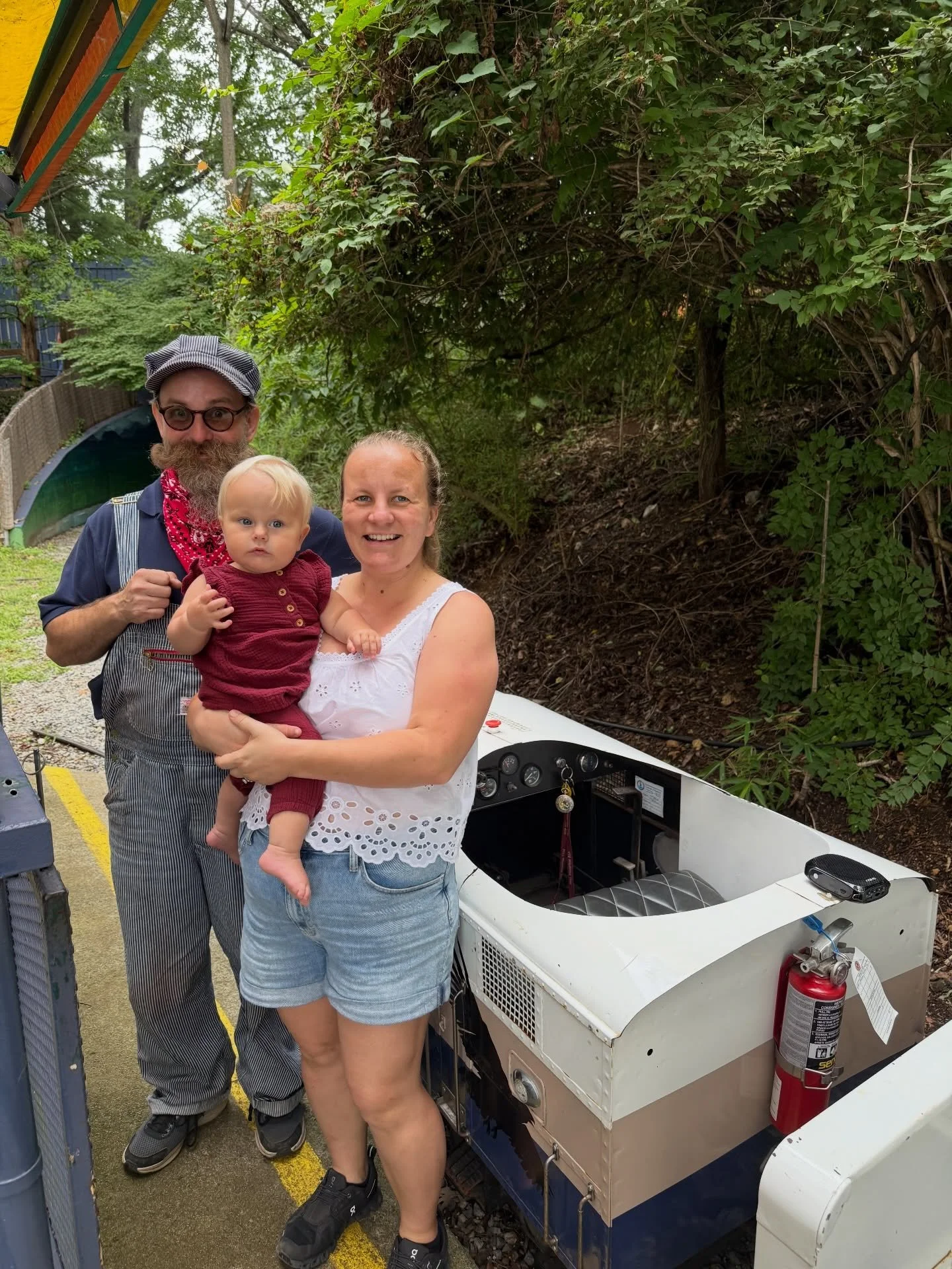 Lucky Evermore grew up riding the Zoo Choo. Now he gets to drive it- complete with jokes, animal facts, and maybe even a little juggling. 🚂 🤹

🐼 Come ride this rolling piece of history with Lucky on your next trip to @millmountainzoo! It&rsquo;ll 