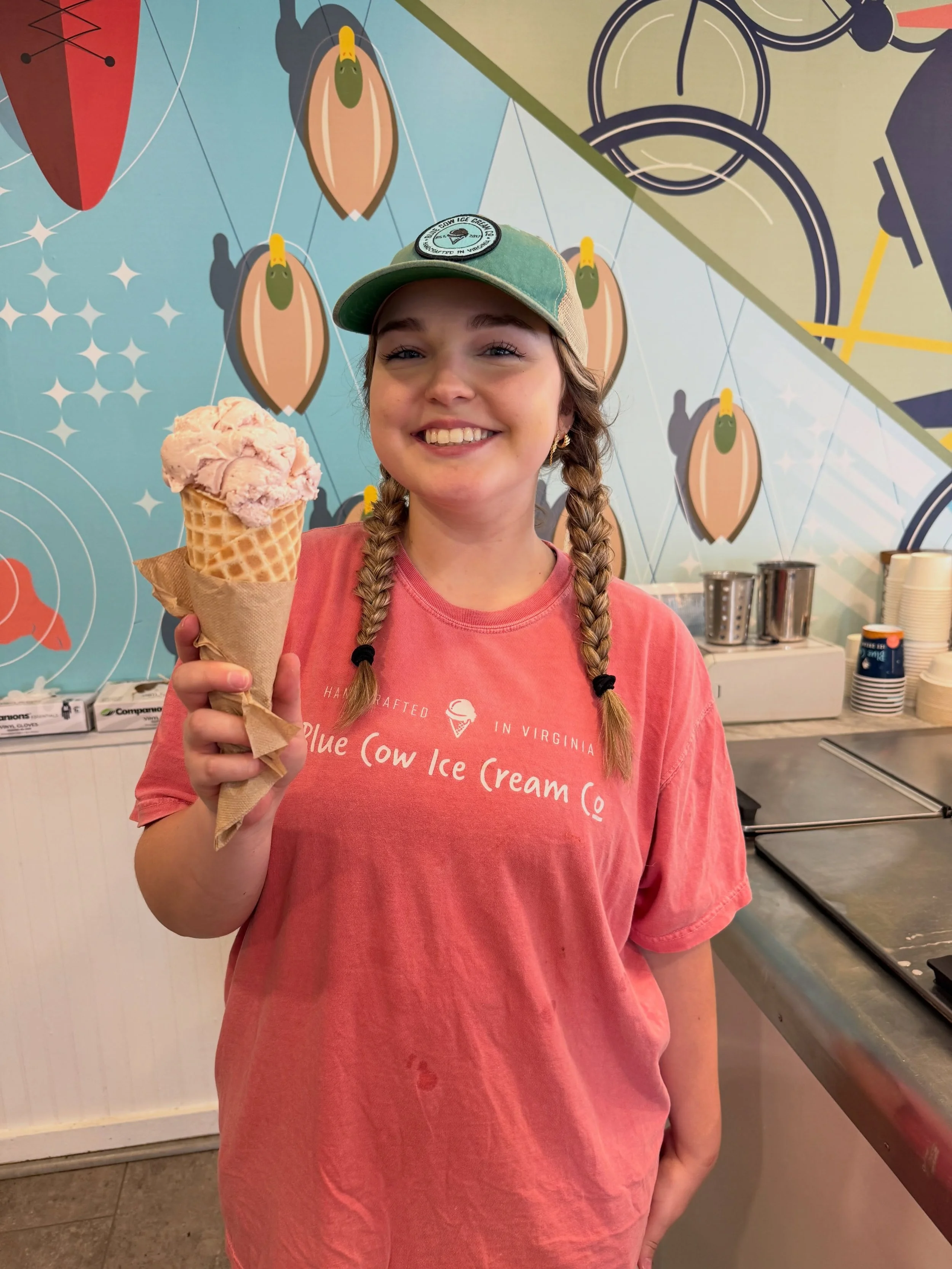 It&rsquo;s National Waffle Cone Day🍦and @bluecowicecream is celebrating with FREE waffle cones all day!

If you&rsquo;ve ever walked into Blue Cow and smelled fresh waffle cones being made, you already know. 🤤They make them right there in-house, an