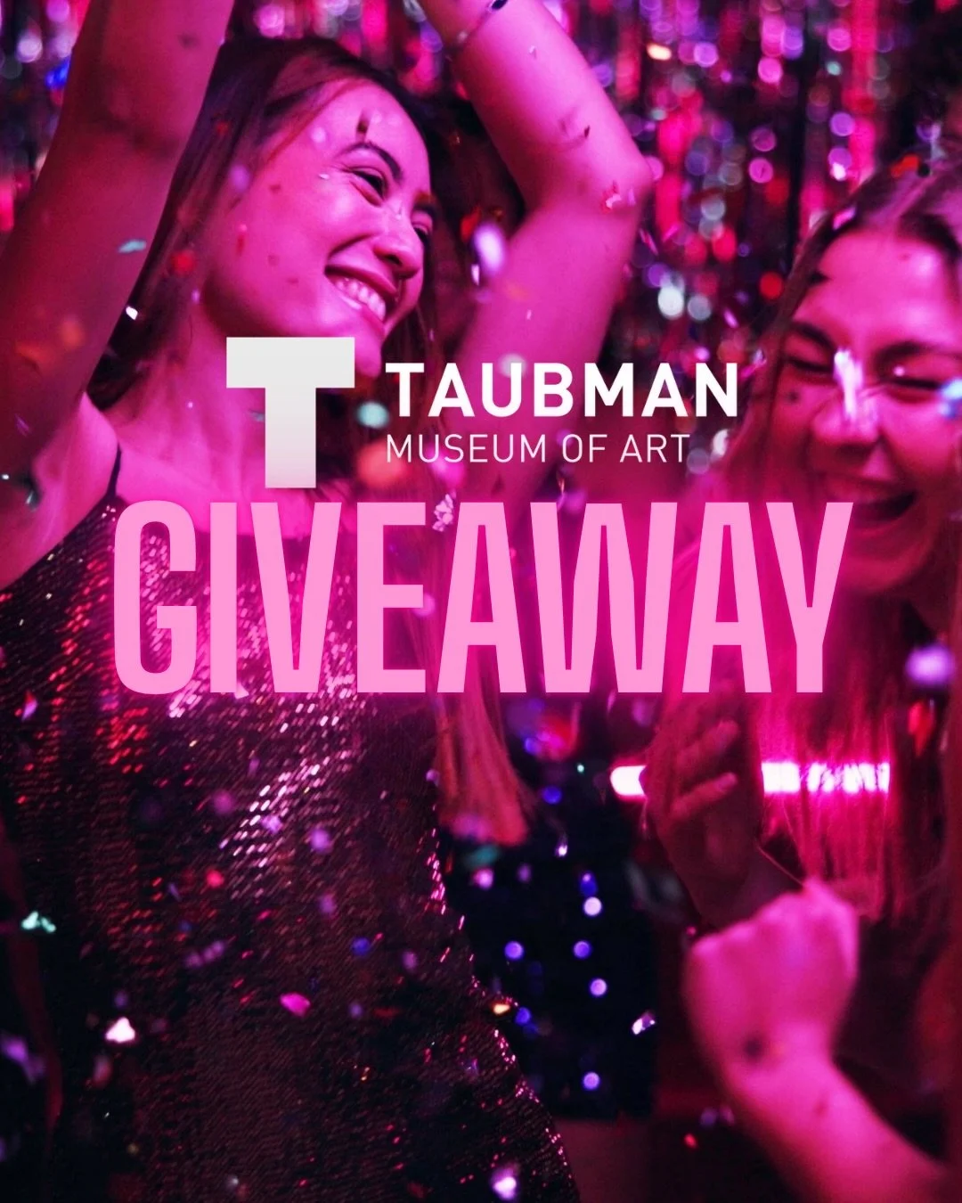 GIVEAWAY: Get ready to glow through the decades! On Saturday, Oct. 10, the @taubmanmuseum will transform into a time machine to welcome its new exhibition, &ldquo;American Made.&rdquo; ✨🪩🕺 #ad 

The Opening Celebration will be a high-energy glow ou