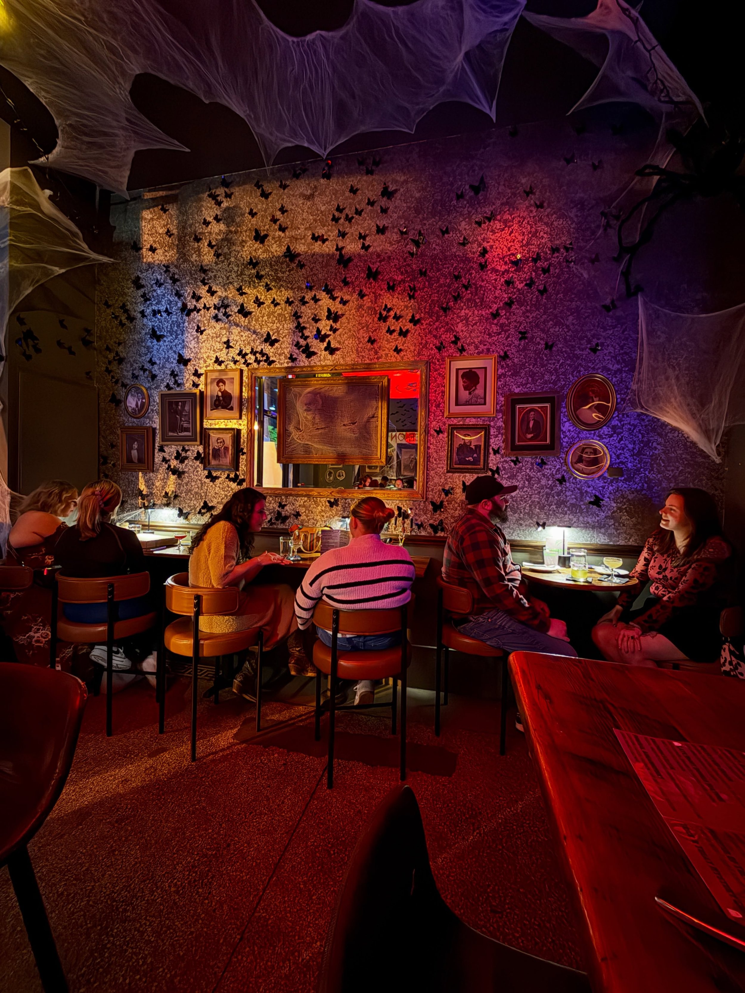Enter if you dare&hellip; Nightmare on Kirk is back! 💀🥀

This haunted pop-up bar at @stellinaroanoke is serving up ghoulishly good cocktails with @maiaonfaia behind the bar. 🍸 Stop by for a spooky sip before it all disappears on Nov 1st. 

📍 104 
