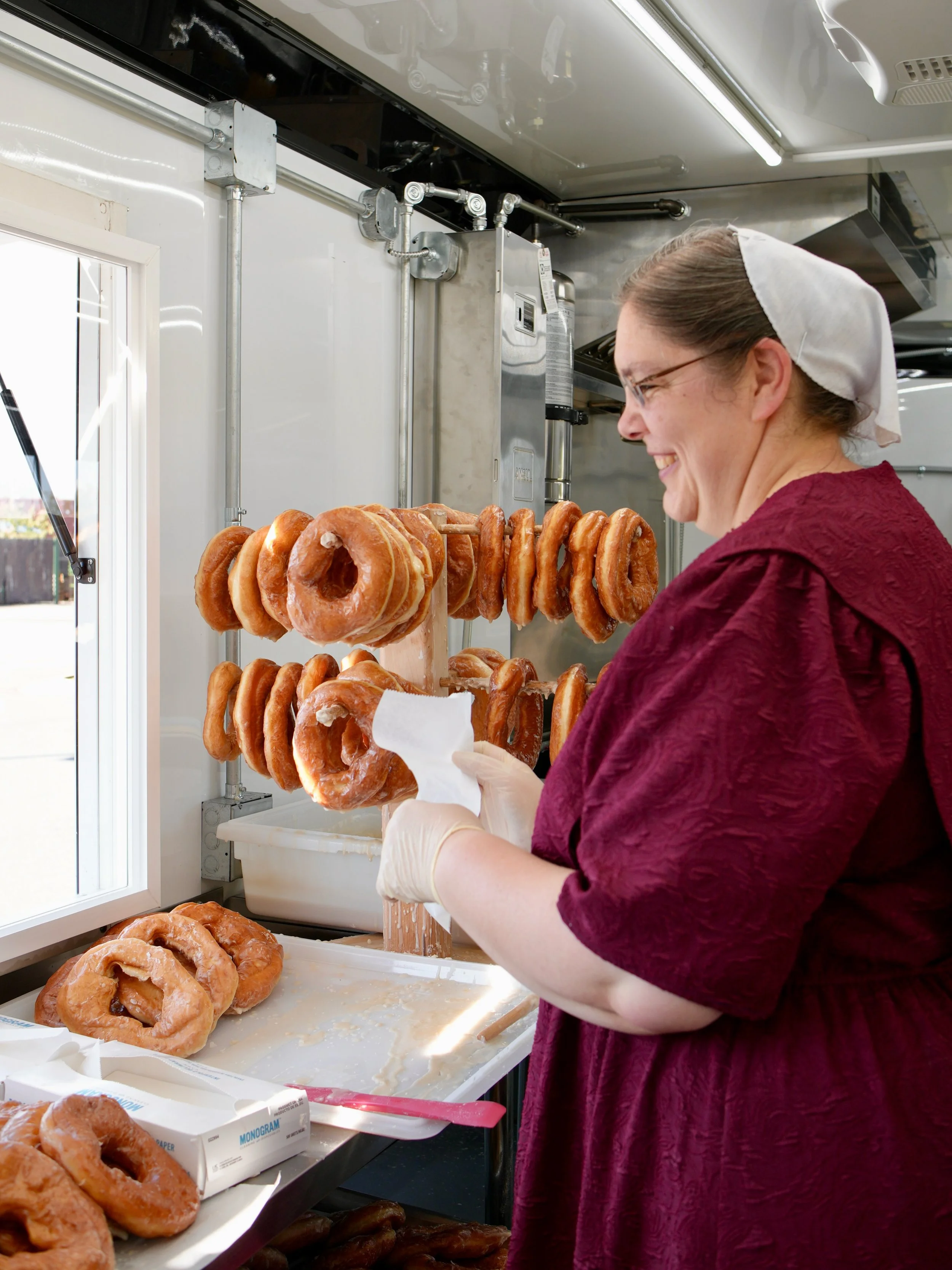 The Miller family recently moved to Roanoke, and luckily for us, they brought their scratch-made donuts along with them! 🍩

For several summers, Myrna, Kevin, and their four kids made and sold donuts in local parks in Chewelah, Washington, as a fami