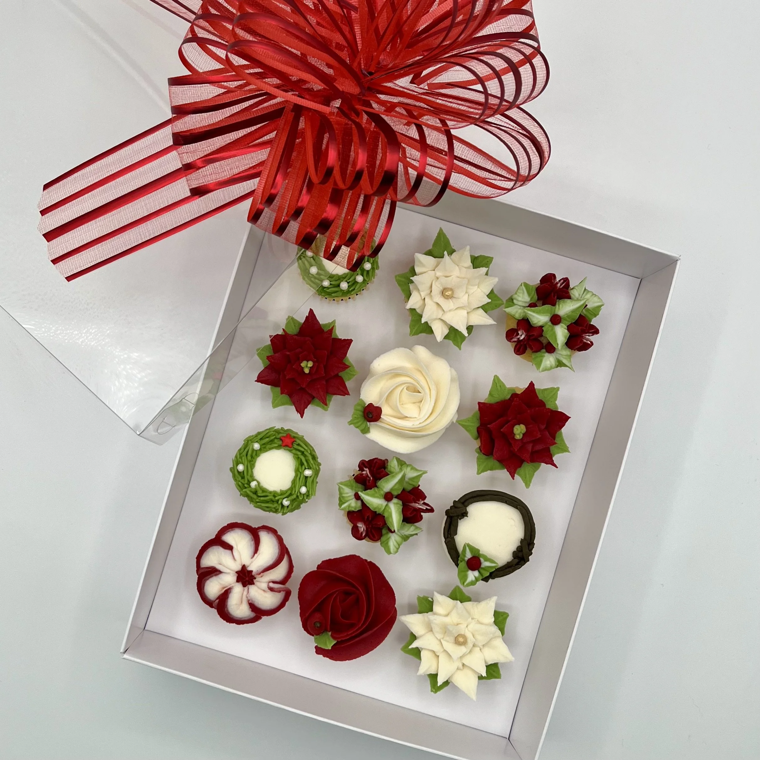 1 Dozen Mini Cupcakes-Gift Boxed: $40