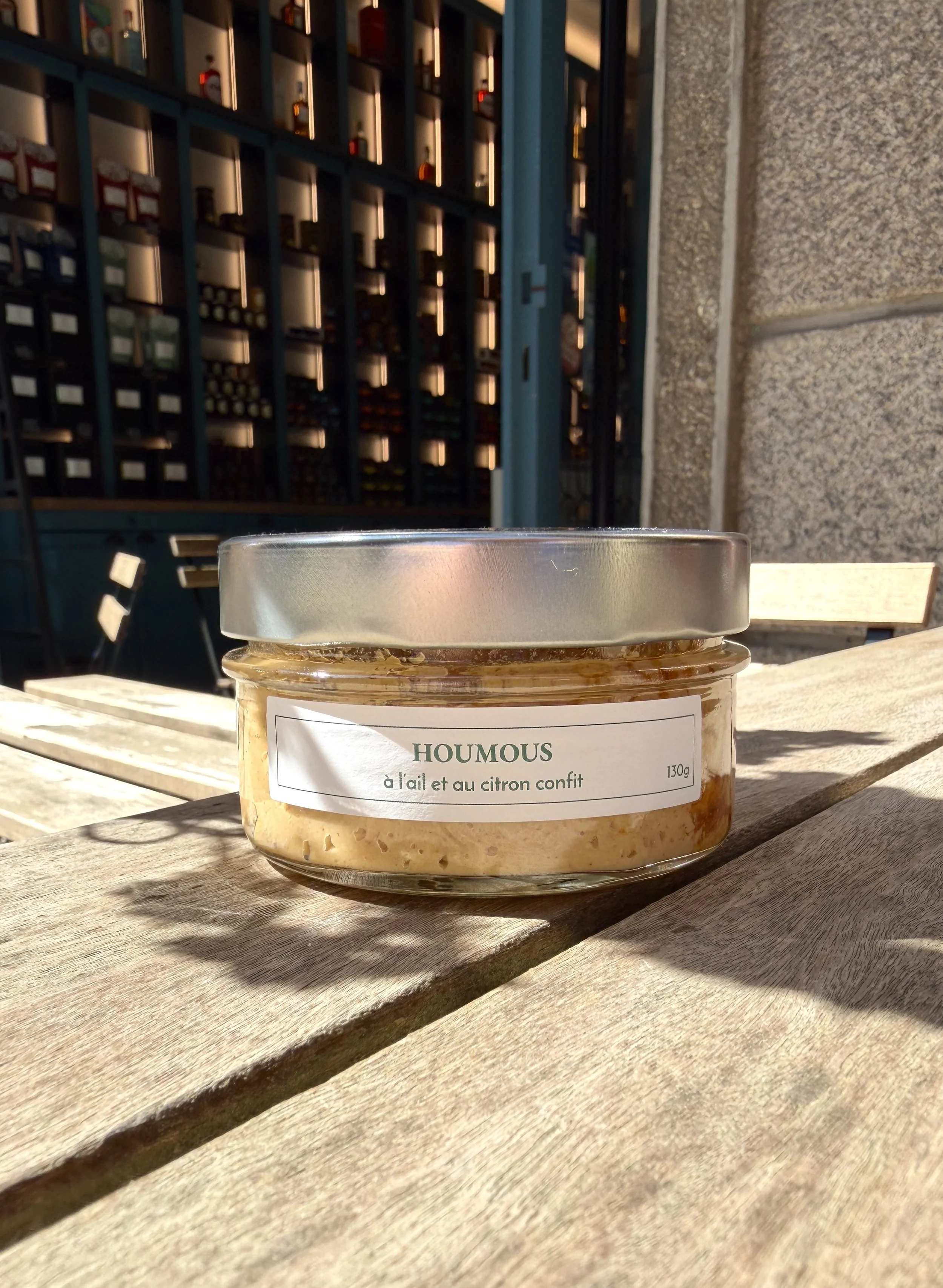 Houmous Ail et Citron Confit - Domaine Terra