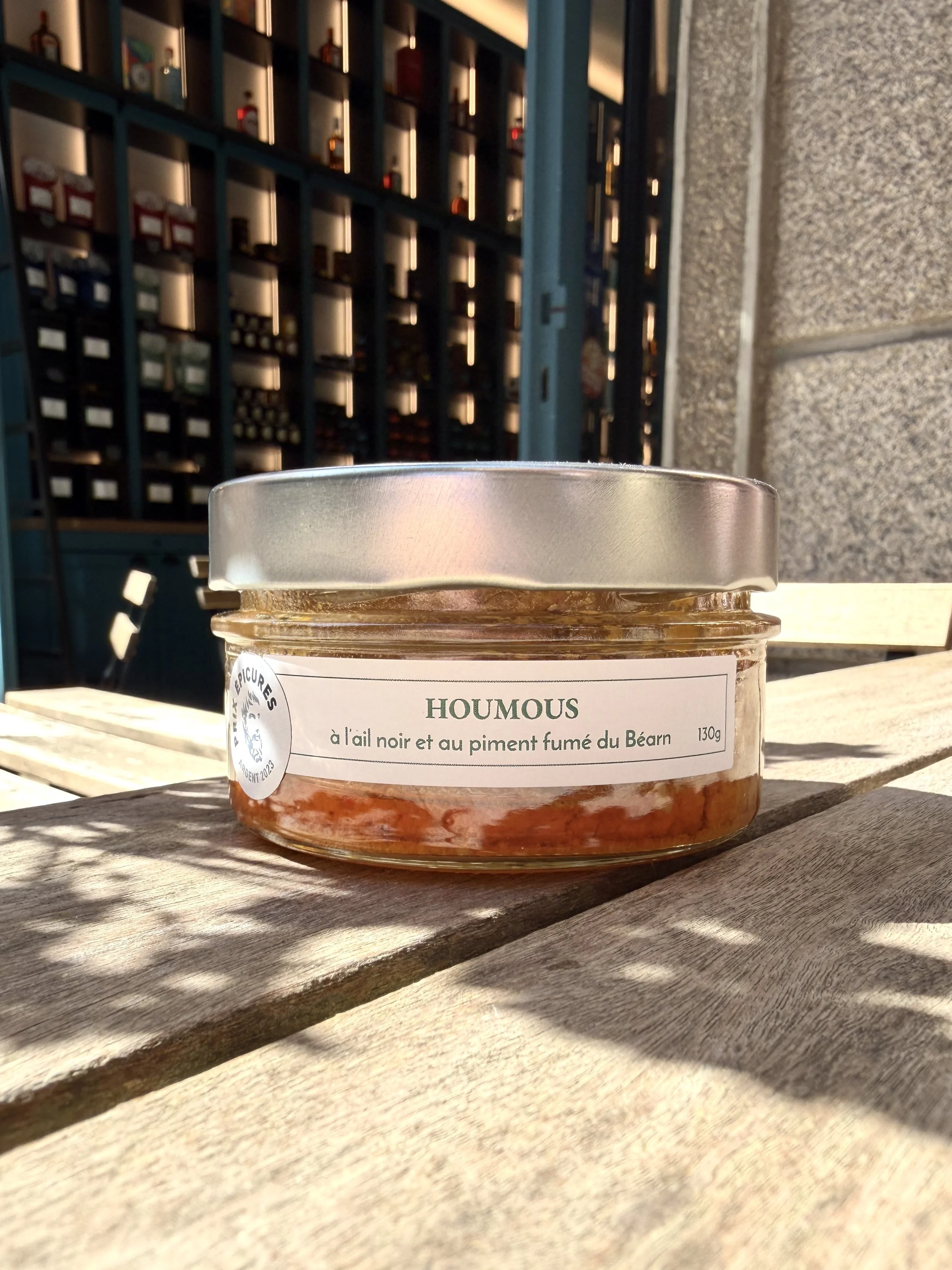 Houmous Ail noir et Piment fumé - Domaine Terra