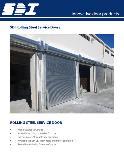 Rolling Steel Doors — Service Door Industries