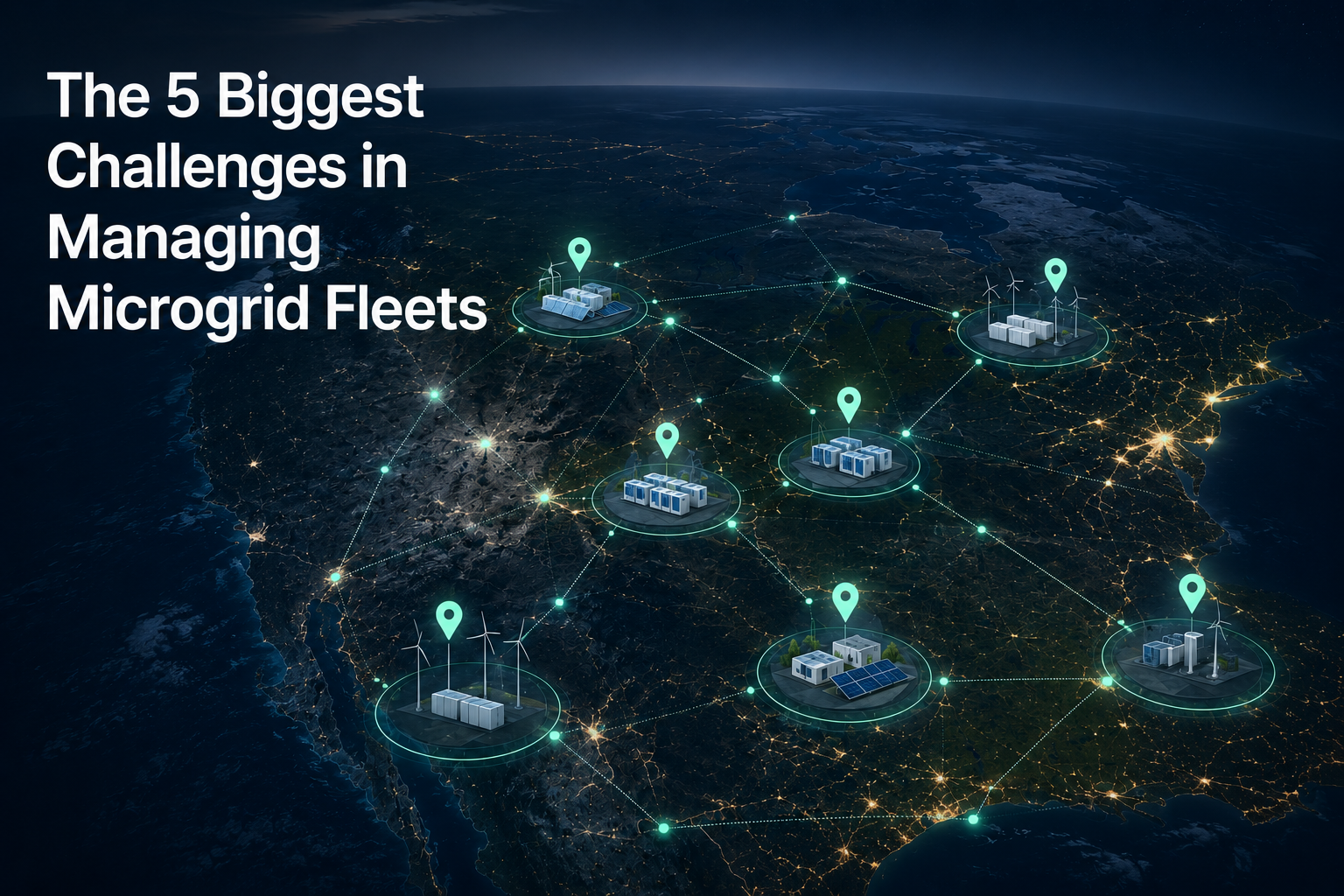 The 5 Biggest Challenges in Managing Microgrid Fleets