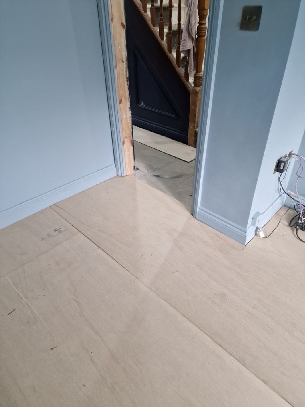 Living room Beckenham subfloor ply LVT.jpg